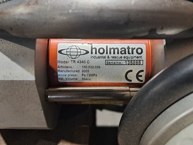 Set hydraulisch redgereedschap holmatro - afbeelding 6 van  17