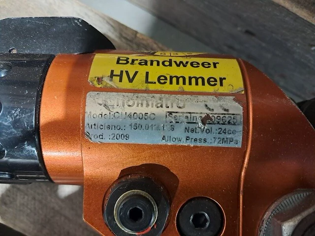 Set hydraulisch redgereedschap holmatro - afbeelding 8 van  17