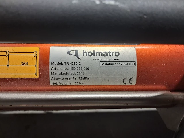 Set hydraulisch redgereedschap holmatro - afbeelding 16 van  17