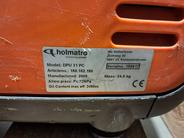 Set hydraulisch redgereedschap, holmatro - afbeelding 19 van  20