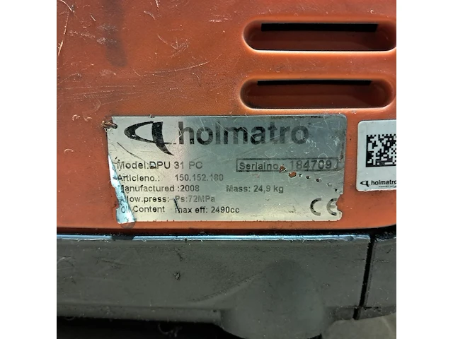 Set hydraulisch redgereedschap, holmatro - afbeelding 19 van  29