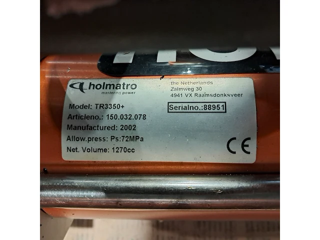 Set hydraulisch redgereedschap, holmatro - afbeelding 21 van  28