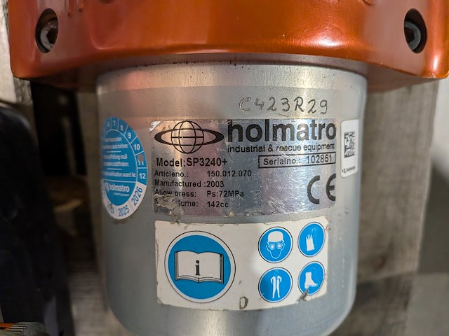 Set hydraulisch redgereedschap, holmatro - afbeelding 12 van  13