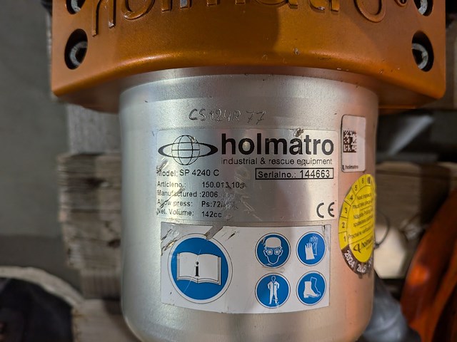 Set hydraulisch redgereedschap, holmatro - afbeelding 4 van  13