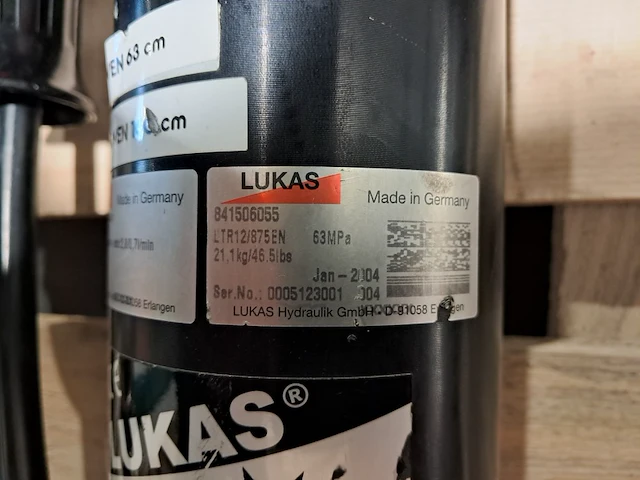 Set hydraulisch redgereedschap lukas - afbeelding 10 van  24