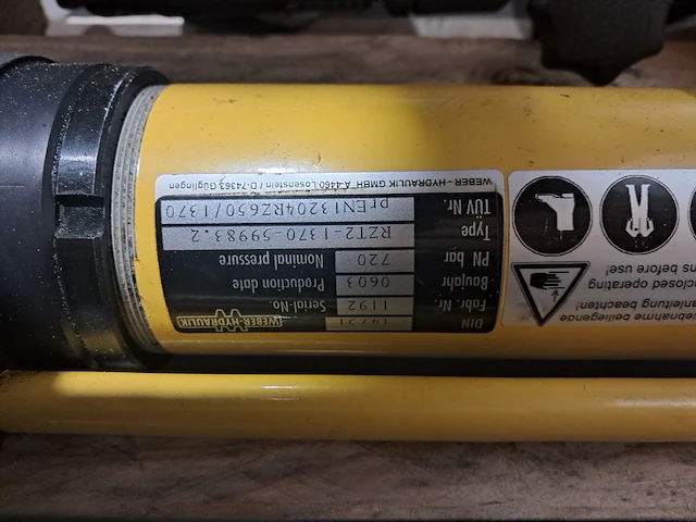 Set hydraulisch redgereedschap, weber-hydraulik - afbeelding 9 van  21
