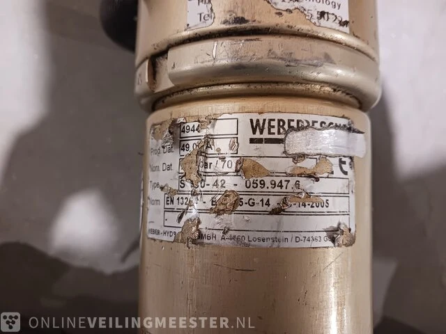 Set hydraulisch redgereedschap weber - afbeelding 2 van  23