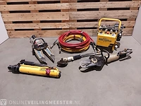 Set hydraulisch redgereedschap weber