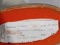 Set keramische kunstwerken, t. manche, doorsnede landschap - afbeelding 8 van  8