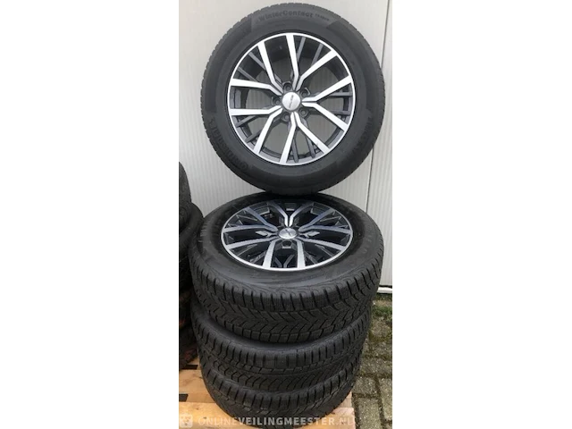 Set lichtmetalen volkswagen tiguan velgen - afbeelding 1 van  8