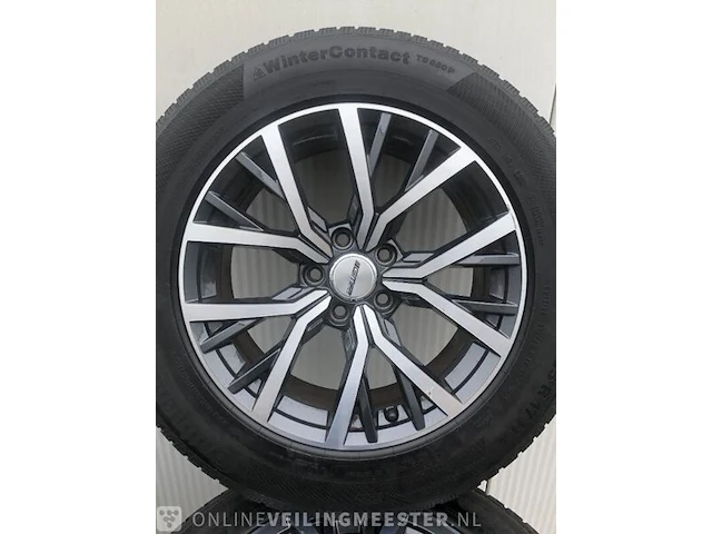 Set lichtmetalen volkswagen tiguan velgen - afbeelding 2 van  8