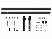 Set met rails voor schuifdeuren/ophangset - afbeelding 3 van  5
