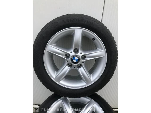 Set originele lichtmetalen velgen bmw 116 - afbeelding 2 van  6