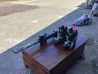 Set skischoen met ski - afbeelding 1 van  6