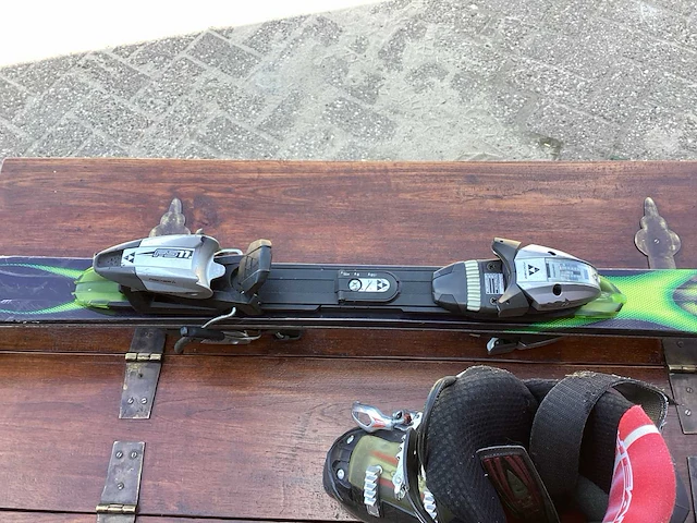 Set skischoen met ski - afbeelding 5 van  6