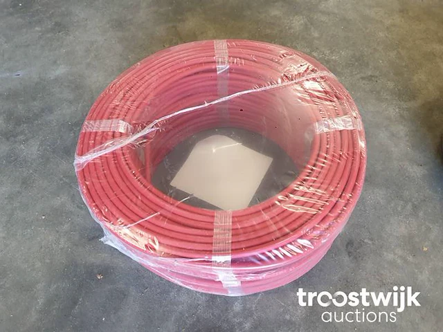 Set solarkabel 25 meter rode + 25 meter zwarte 6mm2 + dc stekkers 4x man en 4x vrouw - afbeelding 2 van  6