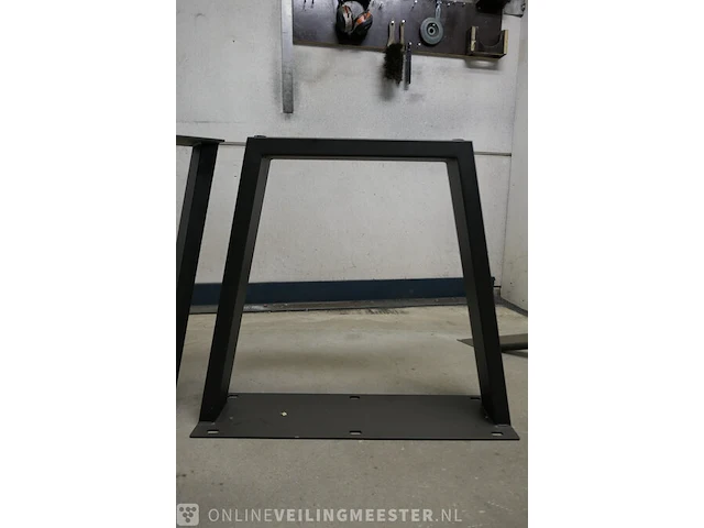Set tafelpoten mat zwart - afbeelding 2 van  5