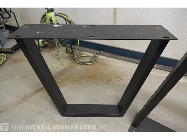 Set tafelpoten mat zwart - afbeelding 5 van  5