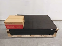 Set van 10 full black (410 wp) zonnepanelen en 1 goodwe gw3600d-ns omvormer (1-fase) - afbeelding 1 van  10