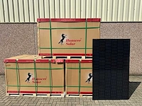 Set van 108 full black (345 wp) zonnepanelen (totaal vermogen 37.260 wp)