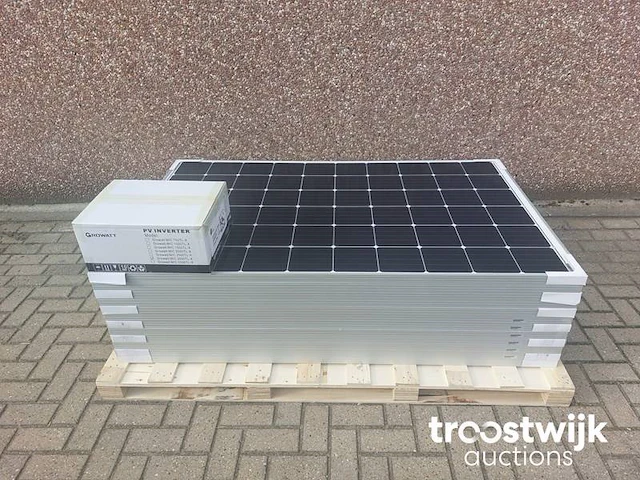 Set van 12 astronergy chsm6610m(dg)/f-310 glas-glas zonnepanelen en 1 growatt mic 3300tl-x omvormer - afbeelding 1 van  7