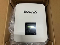 Set van 12 full black zonnepanelen (420 wp) met solax 5.0 omvormer (3-fase) - afbeelding 8 van  10
