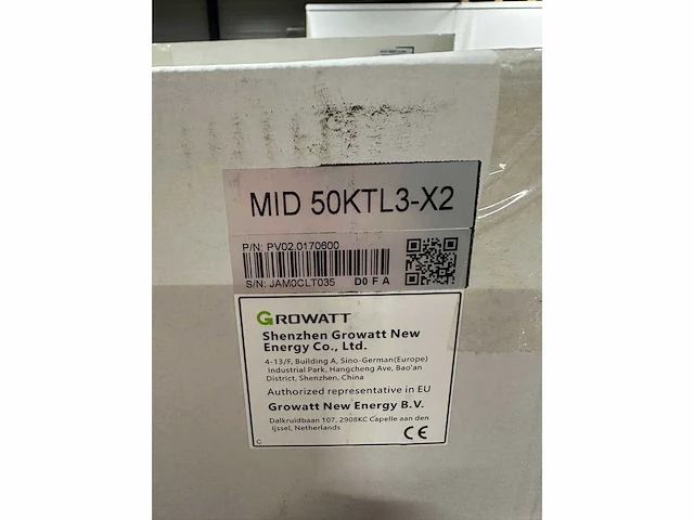 Set van 144 sunova zonnepanelen (410 wp) met growatt 50.0k omvormer - afbeelding 9 van  9