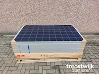 Set van 15 v-sun 275-60p zonnepanelen en 1 saj sununo plus 4k-m omvormer (1-fase) - afbeelding 2 van  6