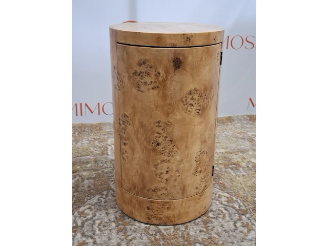 Set van 2 nachtkastjes lemon constant, design by yaniv chen, nightstand, poplar burl - afbeelding 2 van  8