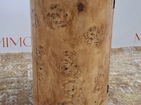 Set van 2 nachtkastjes lemon constant, design by yaniv chen, nightstand, poplar burl - afbeelding 2 van  8