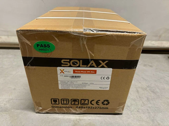 Set van 20 full black zonnepanelen (405 wp) met solax 8.0k hybride omvormer en solax 5.8kwh master pack en solax batterij 5.8kwh slave unit - afbeelding 28 van  34