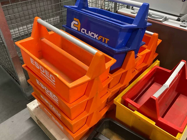 Set van 20 gereedschapskoffers en bakjes - afbeelding 2 van  3