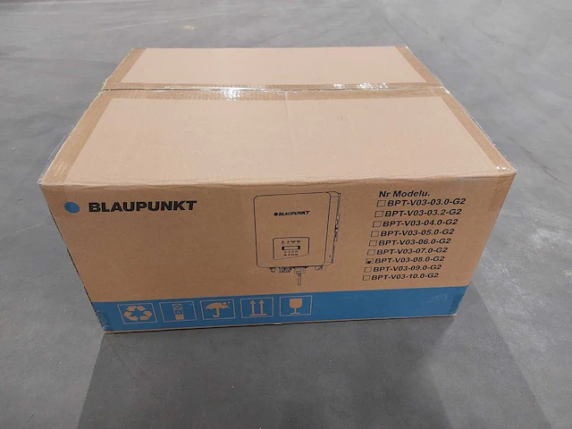 Set van 24 black ja solar jam60s20 375/mr zonnepanelen en 1 blaupunkt bpt-v03-08.0 omvormer (3-fase) - afbeelding 8 van  11