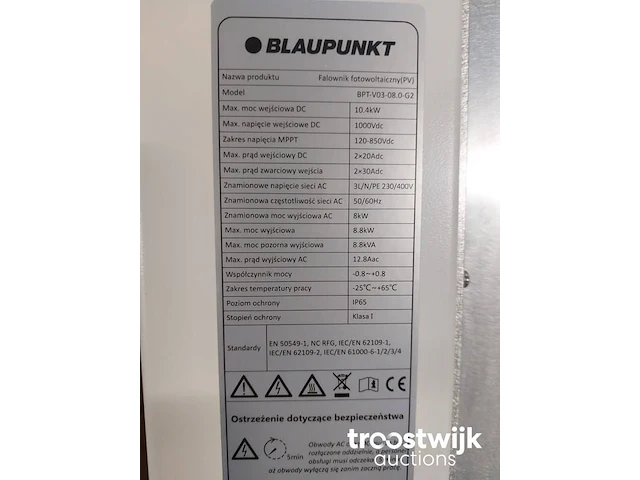 Set van 28 full black longi (350 wp) zonnepanelen en 1 blaupunkt bpt-v03-08.0 omvormer (3-fase) - afbeelding 11 van  11