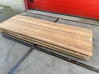 Set van 3 stuks tafelbladen guyana teak (280 x 95) - afbeelding 2 van  6