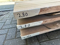 Set van 3 stuks tafelbladen guyana teak (280 x 95) - afbeelding 6 van  6