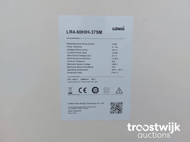 Set van 30 black longi lr4-60hih-375m zonnepanelen en 1 solis-10k omvormer (3-fase) - afbeelding 6 van  10