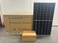 Set van 36 zonnepanelen, black frame (380 wp) met sungrow sg12rt premium omvormer 12 kw - afbeelding 1 van  11