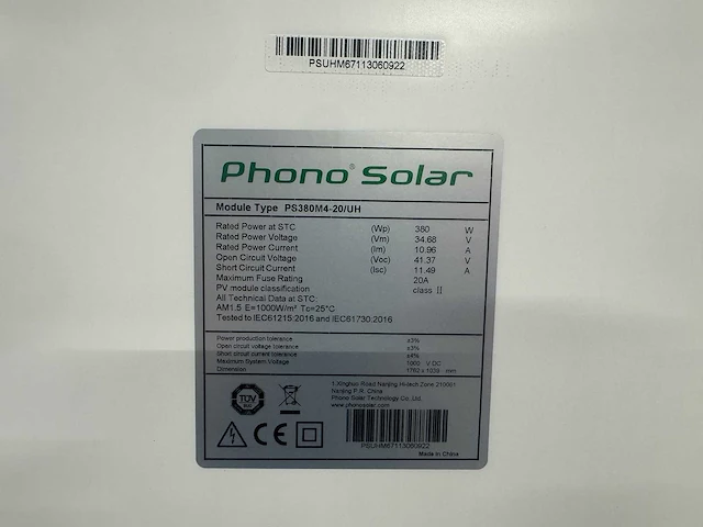 Set van 36 zonnepanelen, black frame (380 wp) met sungrow sg12rt premium omvormer 12 kw - afbeelding 6 van  11