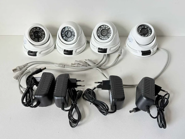 Set van 4 camera's. 20m ir-afstand. - afbeelding 1 van  4