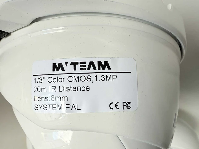 Set van 4 camera's. 20m ir-afstand. - afbeelding 4 van  4