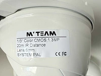 Set van 4 camera's. 20m ir-afstand. - afbeelding 4 van  4