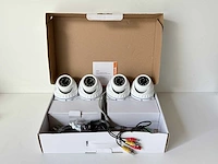 Set van 4 camera's. 20m ir-afstand. - afbeelding 1 van  3