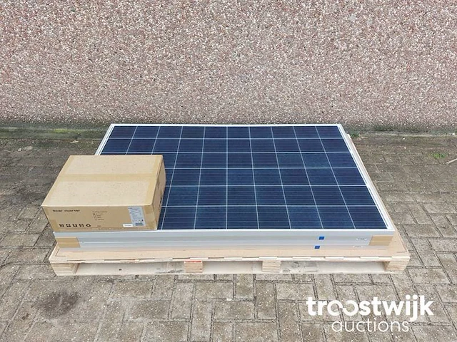 Set van 4 csun 285-60p zonnepanelen en 1 saj 1.0 omvormer - afbeelding 1 van  11