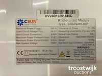 Set van 4 csun 285-60p zonnepanelen en 1 saj 1.0 omvormer - afbeelding 7 van  11
