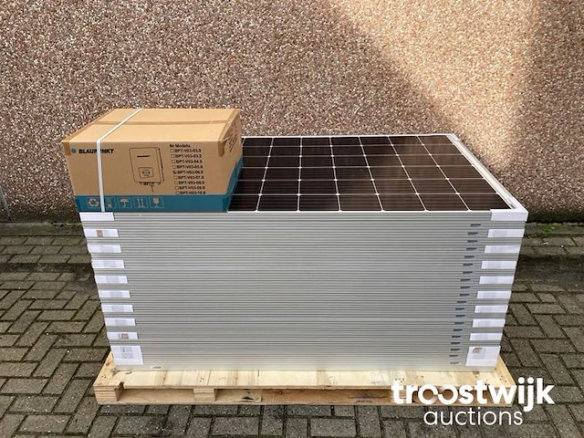 Set van 50 astronergy chsm6610m(dg)/f-310 glas-glas zonnepanelen en 1 blaupunkt bpt-v03-15.0 omvormer (3-fase) - afbeelding 1 van  11