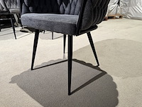 Set van 6 eetkamerstoelen home bound by ky, cleo, antraciet - afbeelding 4 van  4