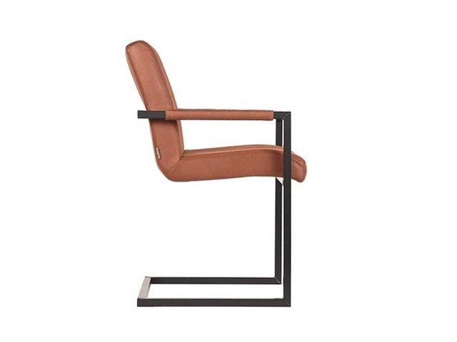 Set van 6 eetkamerstoelen, label51, milo, cognac - afbeelding 2 van  6