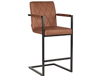 Set van 6 stoelen label 51, cognac - afbeelding 2 van  4