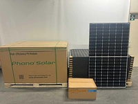 Set van 60 zonnepanelen, black frame (380 wp) met sungrow sg20rt premium omvormer 20 kw - afbeelding 1 van  12